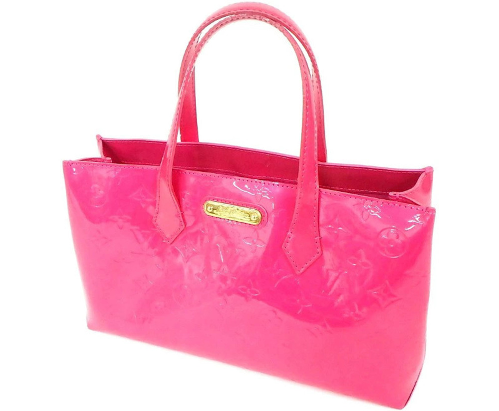 Louis Vuitton Tote Vernis Boulevard Wilshire Bag Black
